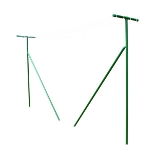 etendoir a linge vert 4 cordes