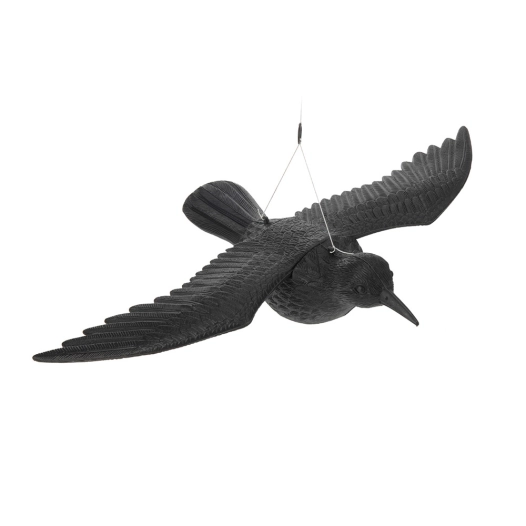 corbeau en plastique (volant) 58cm edm
