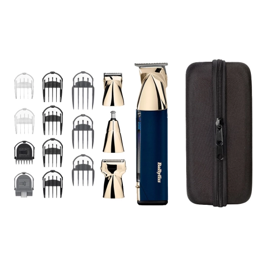 serie multigroom sans fil 15-en-1 super-x-metal avec lames en acier japonais babyliss