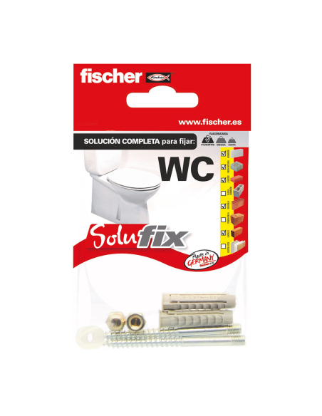 2 kit de fixation wc 569819 solufix fischer