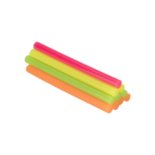 decoration et hobby barres de colle ø8x120mm fluor mix couleurs 20430106 salki