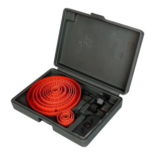 scie à couronne, ensemble de 12 pièces. workpro