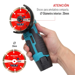 5 disque diamant basique segmenté ø110x20mm. workpro