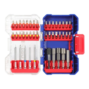 points et prises, ensemble de 42 pièces. workpro