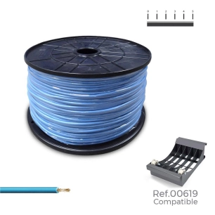 bobine cable flexible 2,5mm bleu 800m (bobine grande ø400x200mm)