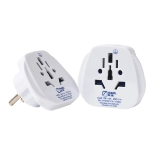 pack de 2 adaptateurs entrée multiple monde vers prise europe, tb-902, travel blue