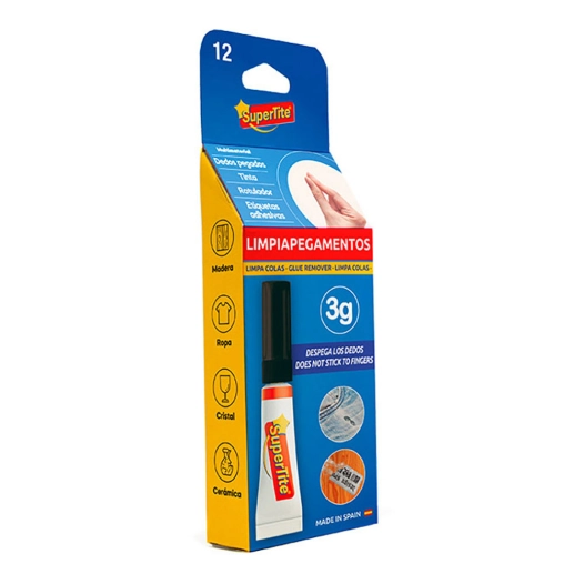 6 adhésif nettoyant blister 3g 2412 supertite