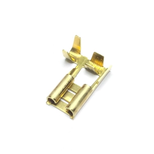 2 terminal femelle drapeau 6.3mm sac 100 unités