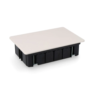 boîte à encastrer pour mur creux 164x106x47mm étriers métalliques solera 5563