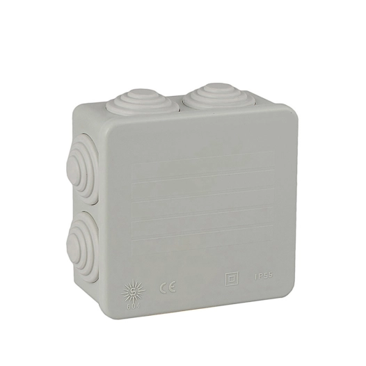 boîte étanche carrée 80x80x35mm solera 604