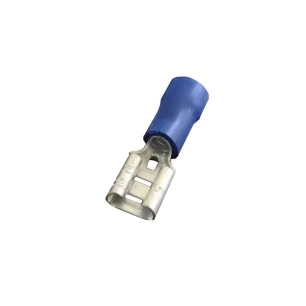 terminal pré-isolé femelle 6.3mm (blister 50 unit.)