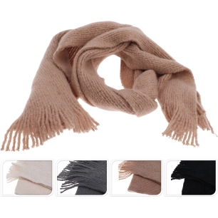 écharpe tricot, diverses couleurs, 180cm. basics