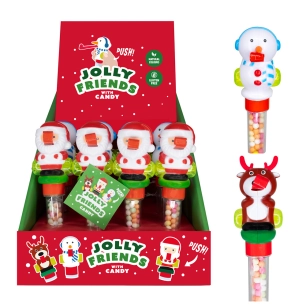 4 poupée qui tire la langue, avec des bonbons. basics