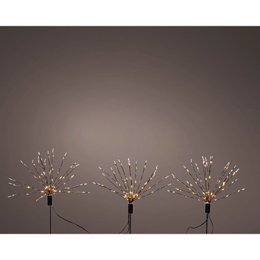 piquet de feu d'artifice décoratif microled, clignotant. lumineo