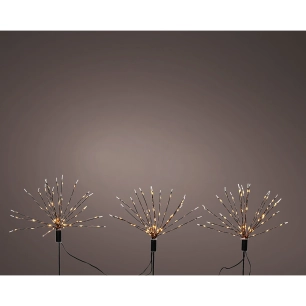 piquet de feu d'artifice décoratif microled, clignotant. lumineo