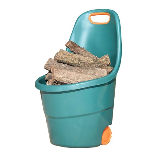 garden cart 48 l 52,5x52x96cm couleur vert