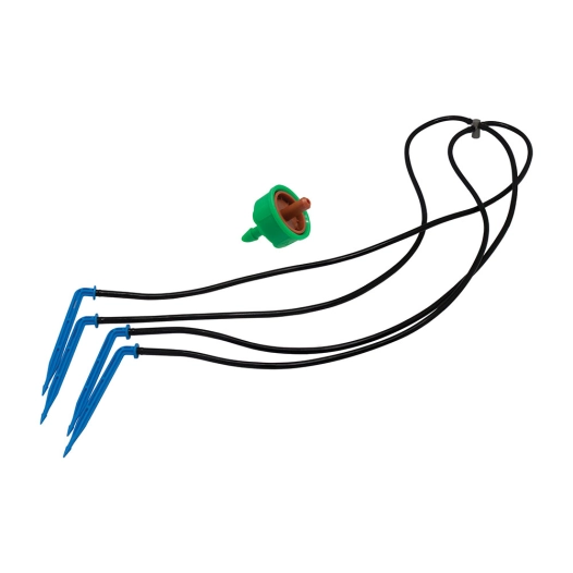 kit bouchon 8 l/h. (2 l/h par piquet) autocompensé et anti-vidange avec piquet 906301 aqua control