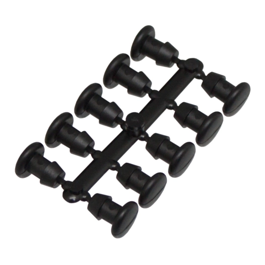 5 pack de 10 bouchons 4mm blue bird