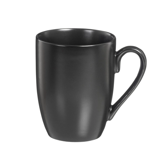 pack 6 tasse porcelaine yumei 350 ml noir kozina