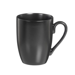 pack 6 tasse porcelaine yumei 350 ml noir kozina