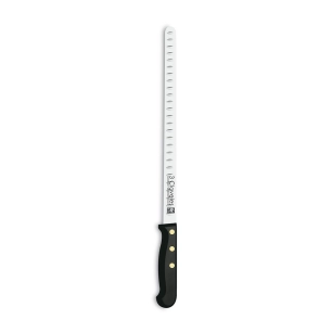couteau à jambon cellé pom 29 cm. - 11.5 d 3 claveles