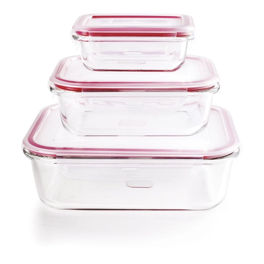 ensemble de 3 borosilicates coniques, 754750. ibili