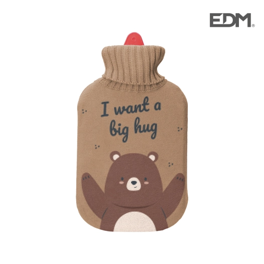 sac à eau chaude, modèle ours bear, 2l. edm