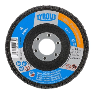 10 disque à rabat 27 cla ø115x22,23 za60q-b tyrolit