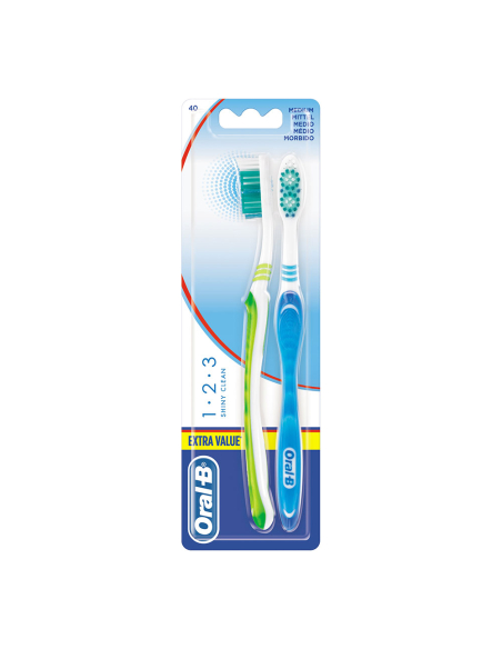 6 oral b brosse a dents complete 5 ways 2 unit. couleurs / modèles assortis