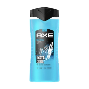3 axe gel de bain ice chill 400ml