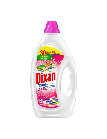 detergent liquide dixan goodbye separee 30 lavages