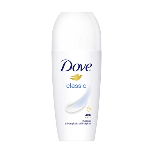 6 dove classic déodorant roll-on 50ml
