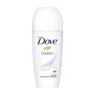 6 dove classic déodorant roll-on 50ml
