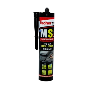 ms adhésif scellant ultra grip noir 290 ml 572472 fischer