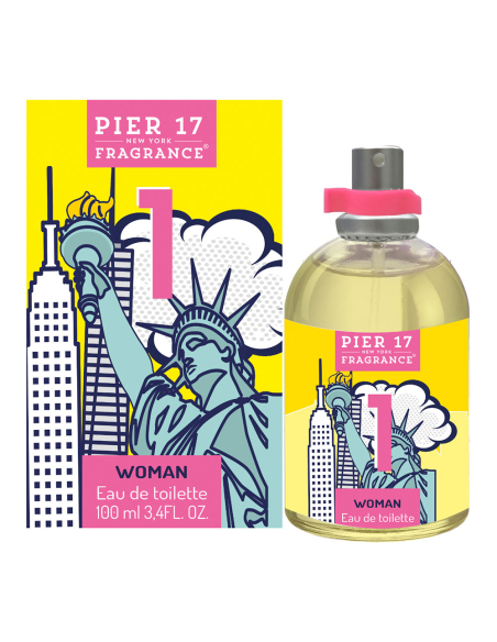 2 eau de toilette pier 17 new york 1 100ml femme