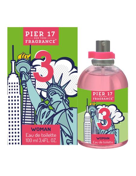 2 eau de toilette pier 17 new york 3 100ml femme