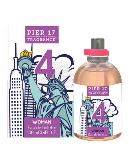2 eau de toilette pier 17 new york 4 100ml femme