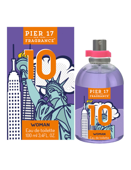 2 eau de toilette pier 17 new york 10 100ml femme