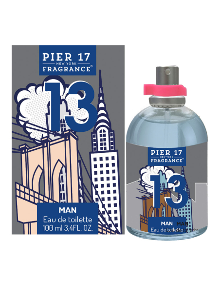 2 eau de toilette pier 17 new york 13 100ml homme