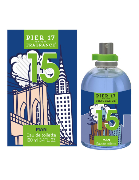 2 eau de toilette pier 17 new york 15 100ml homme