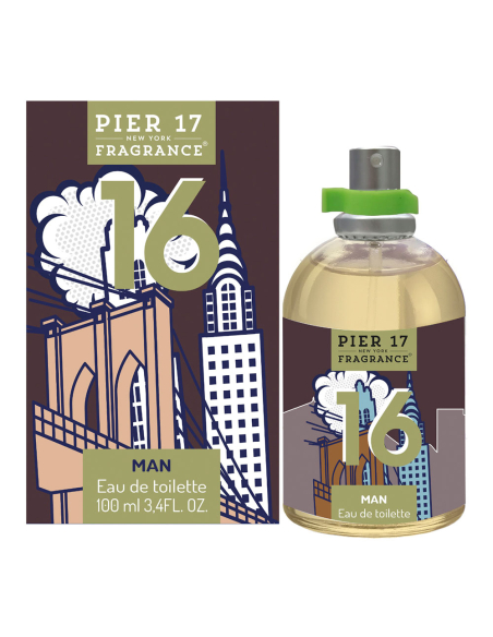2 eau de toilette pier 17 new york 16 100ml homme