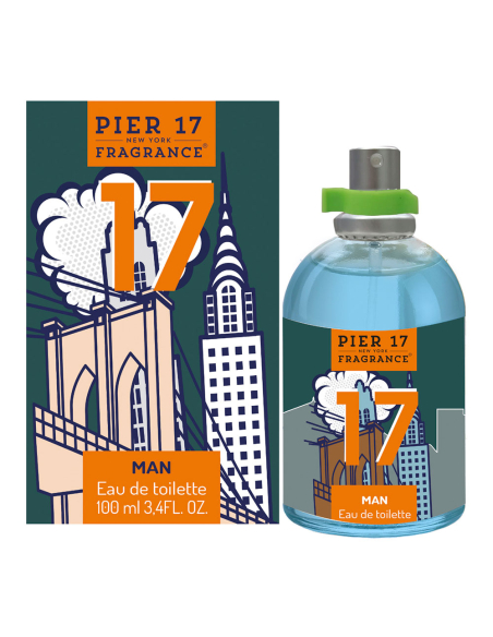 2 eau de parfum pier 17 new york 17 100ml homme