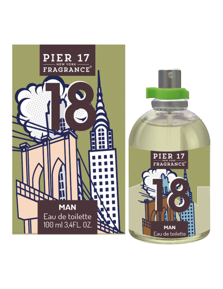 2 eau de toilette pier 17 new york 18 100ml homme