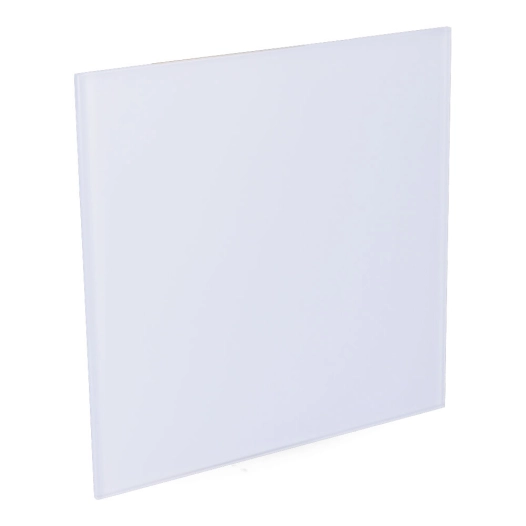couvercle 175x175 mm verre blanc mat pour extracteur 08413 ø10cm edm
