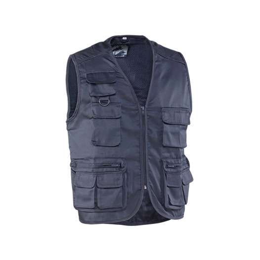 gilet fisherman. bleu marine. taille xxl. juba