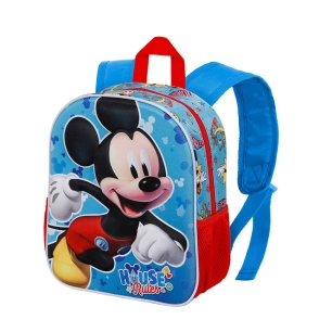 petit sac à dos 3d mickey mouse house. karactermania