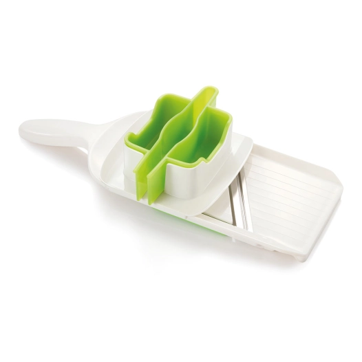 mandoline avec support multifonction pratique. tescoma