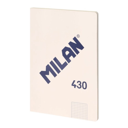 3 carnet carré a4 collé, beige.