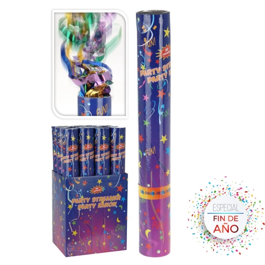 12 cannon confetti ø5x37.5cm