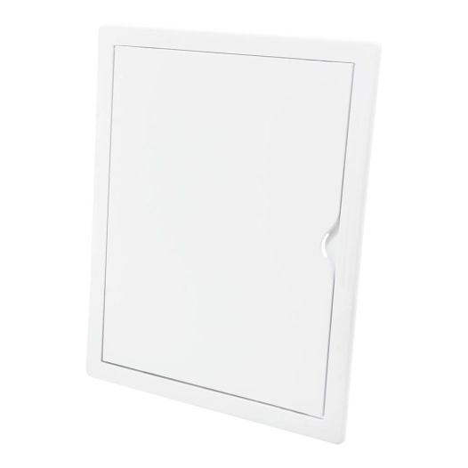 tapa de registro rectangular empotrable abs 20x25cm blanca